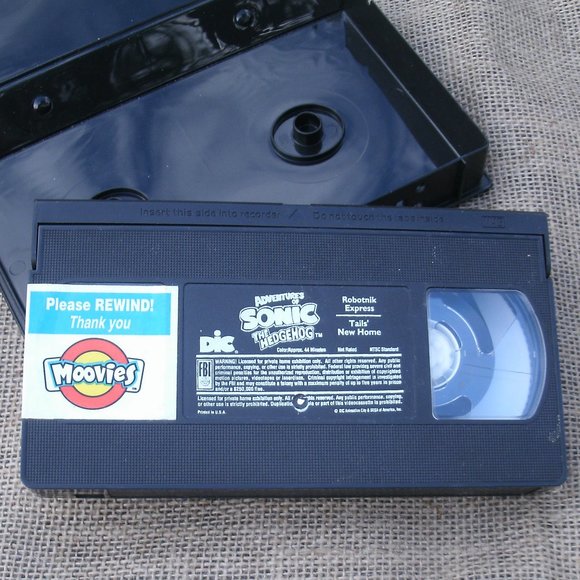Sonic the Hedgehog Robotnik Express VHS anime tape - Picture 10 of 16